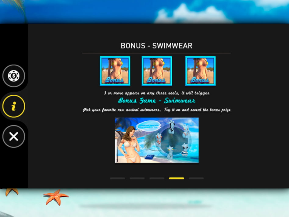 Bikini beach slot game bonus