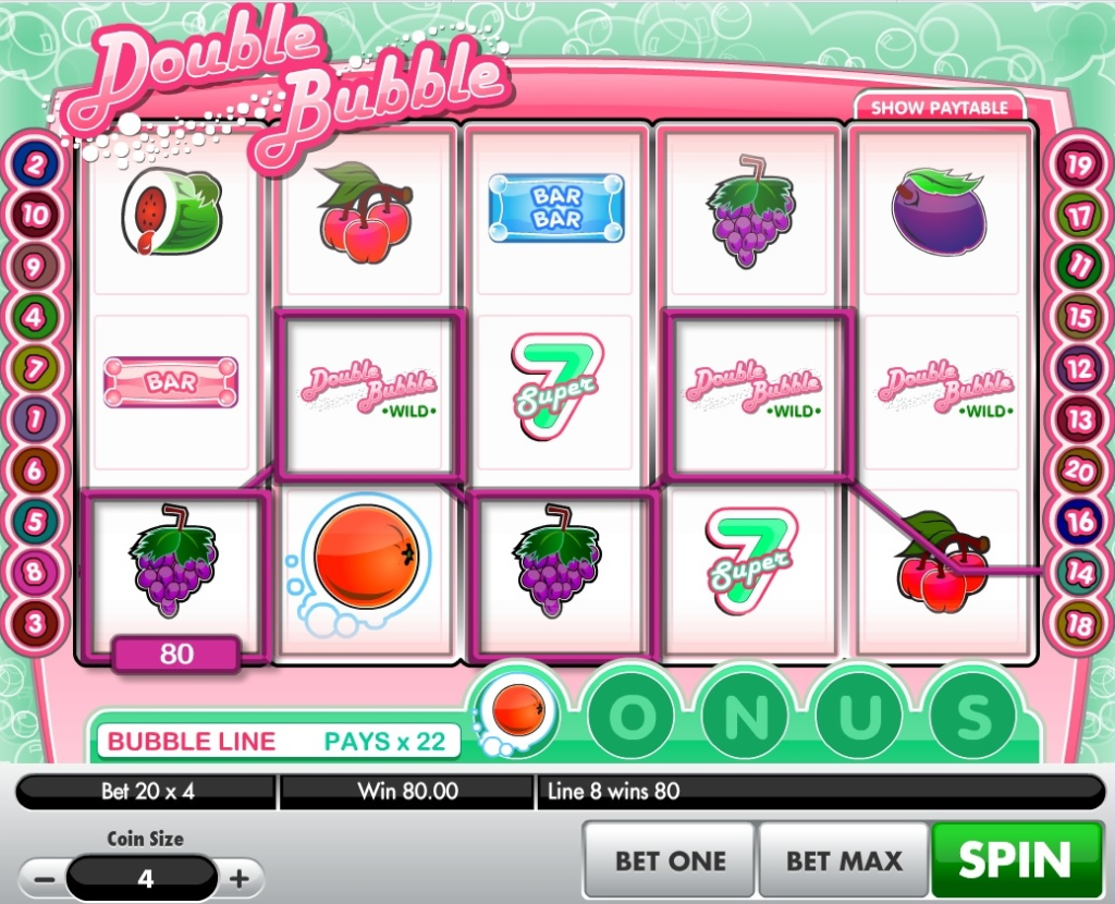 Double Bubble Slot Game Review